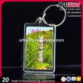 Paper inserting into Acrylic Photo Frame Souvenir Acrylic Key Chain